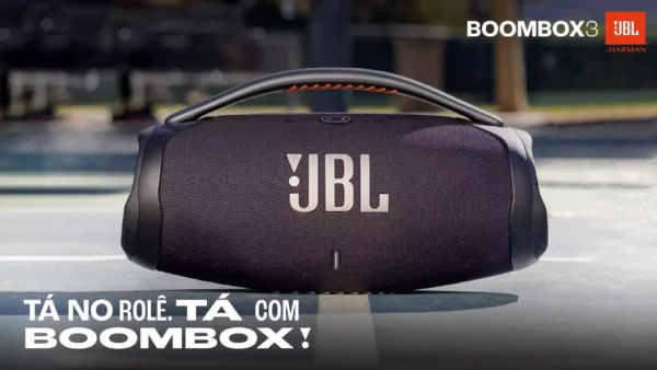 Caixa de Som Bluetooth JBL Boombox 3 IPX7, Bivolt PRETO - Image 9