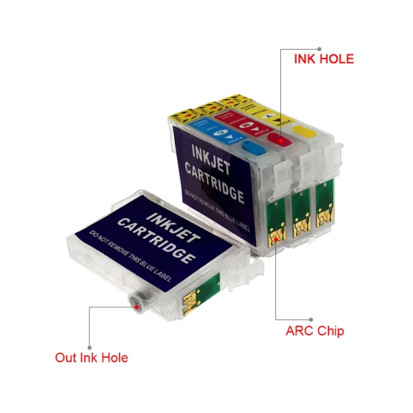 Cartucho Epson 73n recarregável – Amarelo