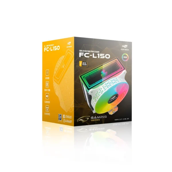 Cooler para Processador Gaming FC-L150RGB C3Tech - Image 2