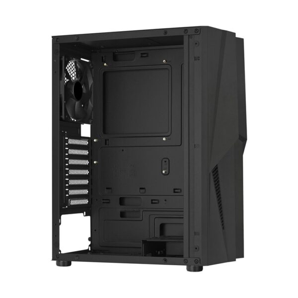 Gabinete Gamer Aerocool Mecha Preto RGB Lateral Vidro V1 72998 Sem Fonte - Image 3