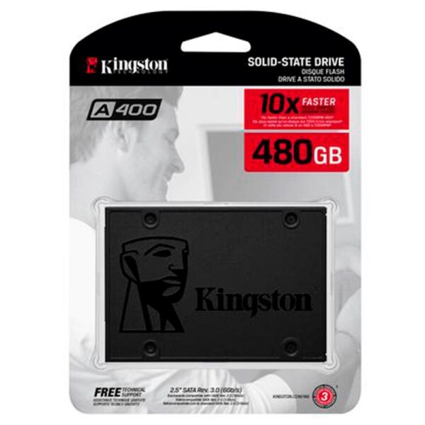 HD SSD 480GB Kingston Sata 6GB/S SA400S37/480G