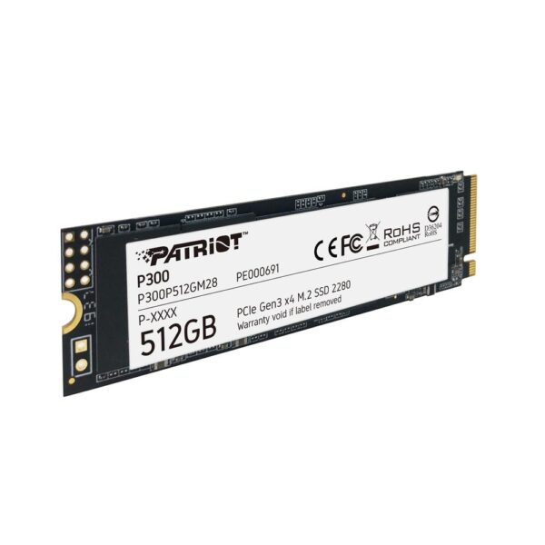 HD Ssd M.2 512GB Patriot 2280 m key nvme P300P512GM28 - Image 2