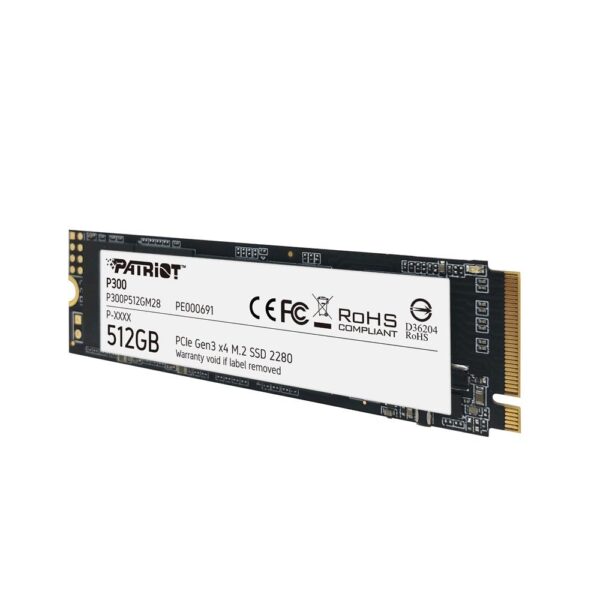 HD Ssd M.2 512GB Patriot 2280 m key nvme P300P512GM28 - Image 3