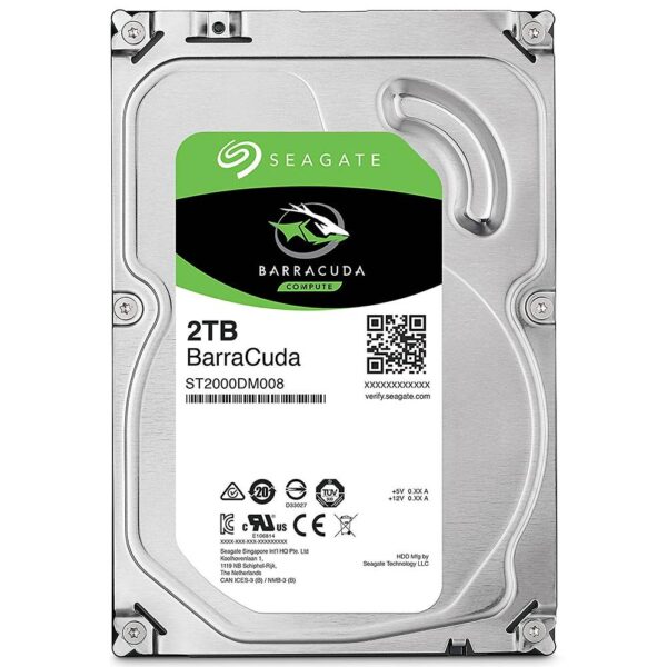 HD Seagate 2TB BarraCuda, 3.5', SATA - ST2000DM008 - Image 2