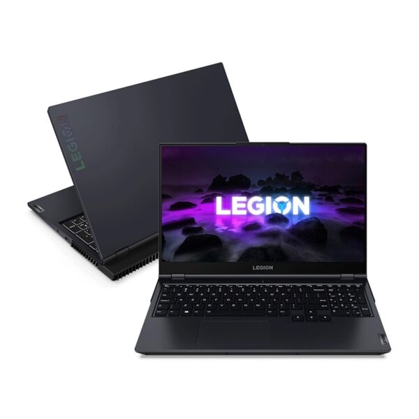 Notebook Lenovo Legion 5 R7-5800H 16GB, 512GB SSD, RTX 3050 4GB, 15.6" FHD, Windows 11 - 82QJ0000BR Azul/ Preto