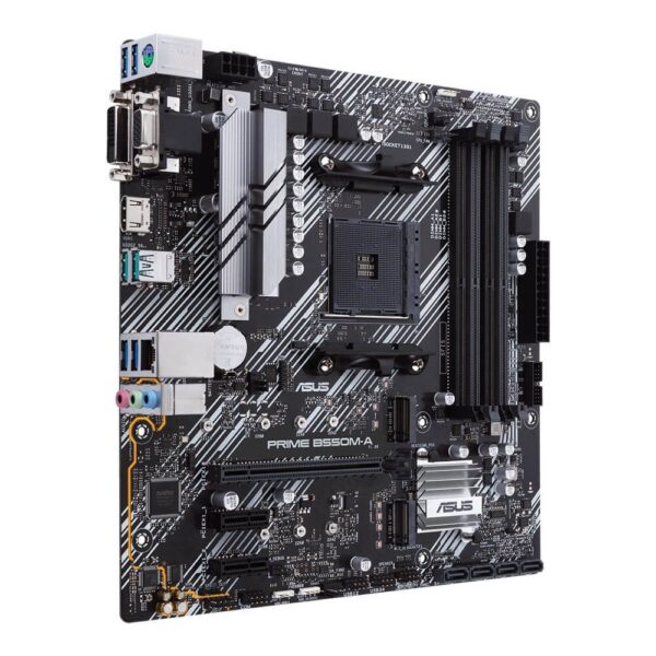 Placa Mãe Asus Prime B550M-A AM4 DDR4 - Image 2