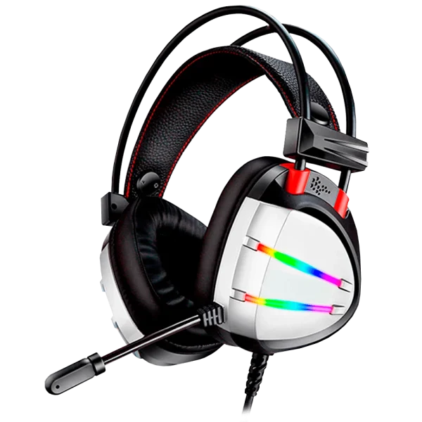 Headset Gamer K-MEX AR70 7.1 Virtual Surround Usb Prata