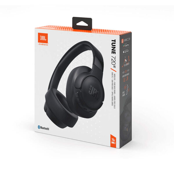 Headphone JBL Tune720 Bluetooth Preto - Imagem 2