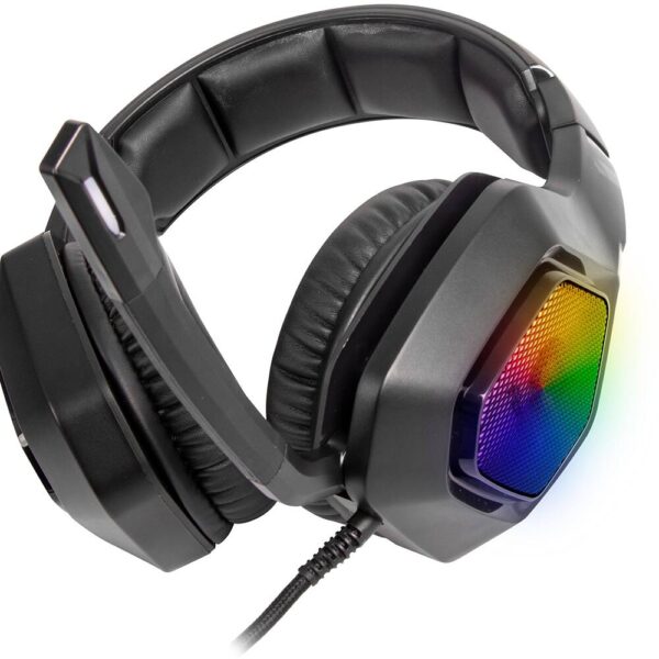 Headset Gamer Fortrek Black Hawk P2 + USB RGB Preto 70530 - Imagem 6