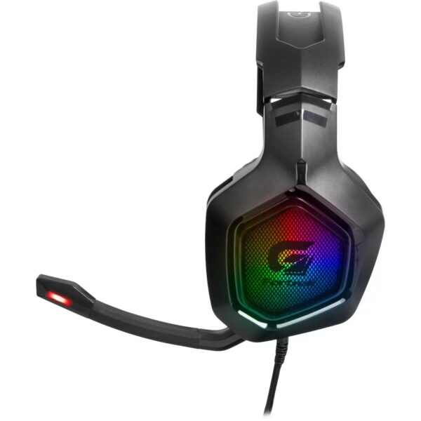 Headset Gamer Fortrek Black Hawk P2 + USB RGB Preto 70530 - Imagem 4