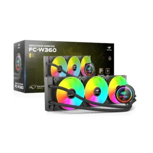 Water Cooler FC-W360RGB Preto C3Tech Gaming