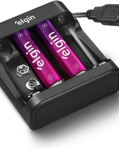 Carregador Elgin SCUSB Compatível AA-AAA E Baterias 9v - 0004