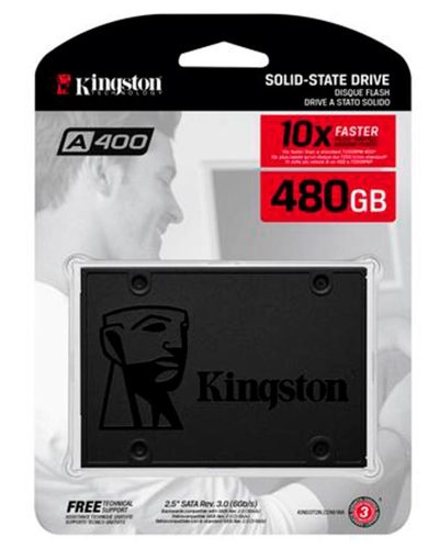 HD SSD 480GB Kingston Sata 6GB-S SA400S37-480G - 00004