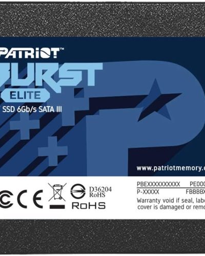 HD SSD Patriot Burst Elite 960GB 2,5_ SATA 3 - PBE960GS25SSDR - 0001