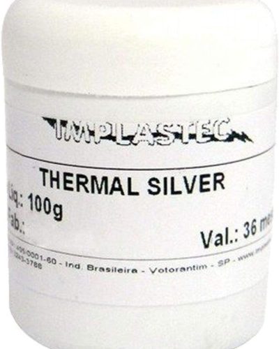 Pasta Termica 50g Prata - Implastec - 0001