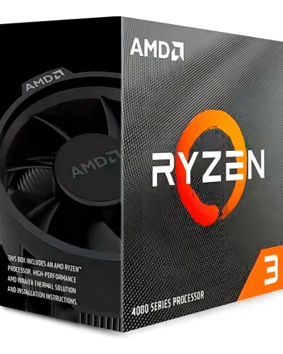 Processador AMD Ryzen 3 4100, 3.8GHz (4.0GHz Turbo), 4-Core 8-Threads, Cache 6MB, AM4 - 0001